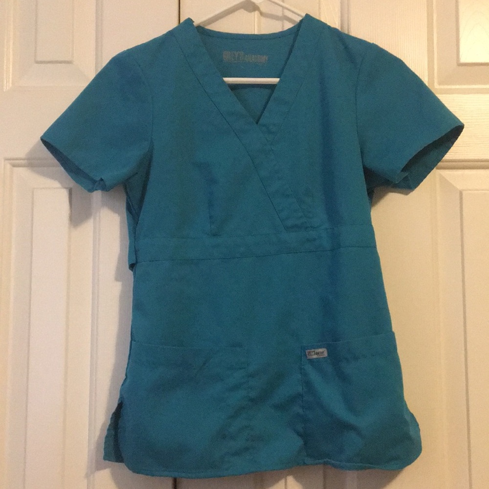 EUC teal greys anatomy top